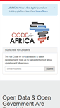 Mobile Screenshot of codeforafrica.org